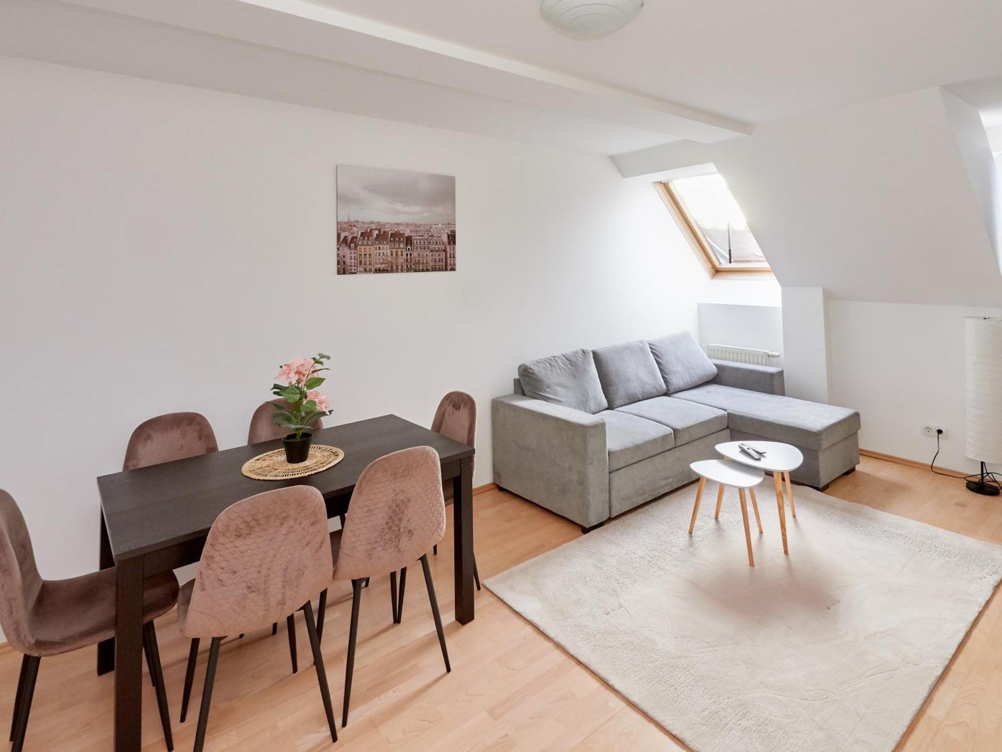 Central Apartment Kreuzgasse Wina Bagian luar foto