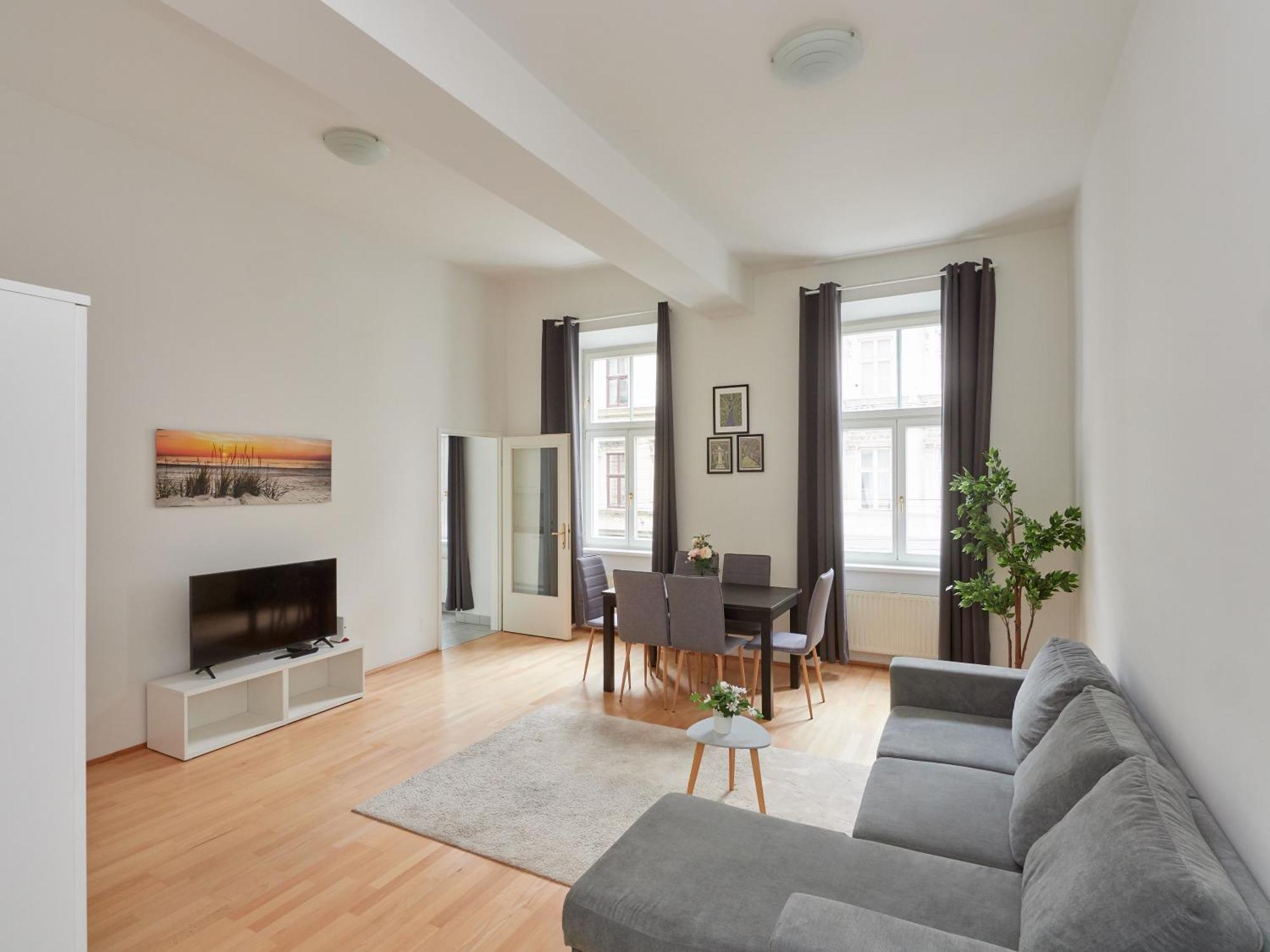 Central Apartment Kreuzgasse Wina Bagian luar foto