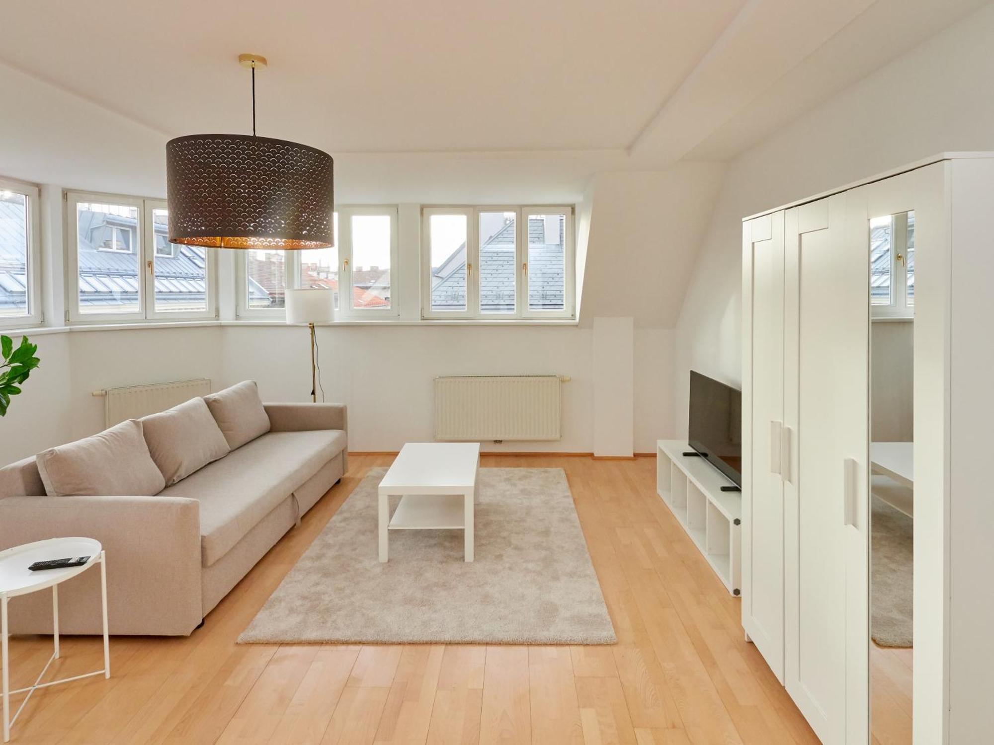 Central Apartment Kreuzgasse Wina Bagian luar foto